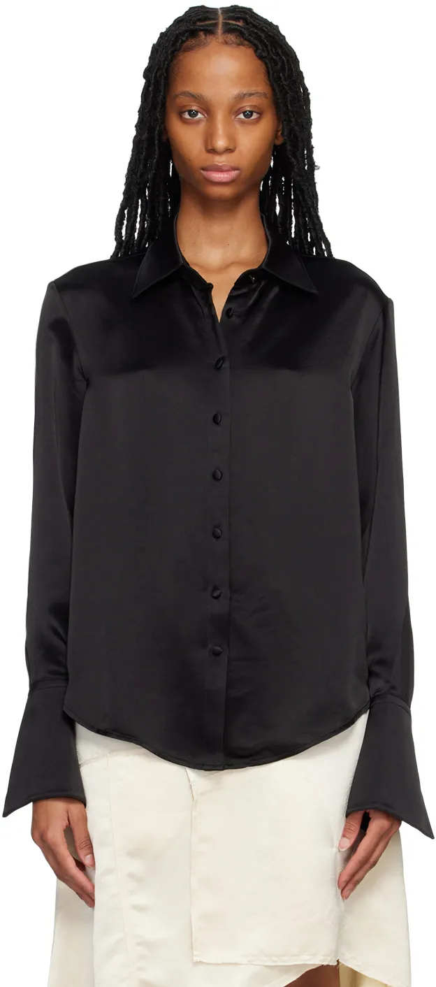   ANNA QUAN  Black Lana Shirt