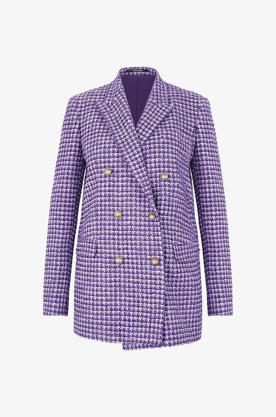 Blazer à boutonnage double en tweed Jasmine