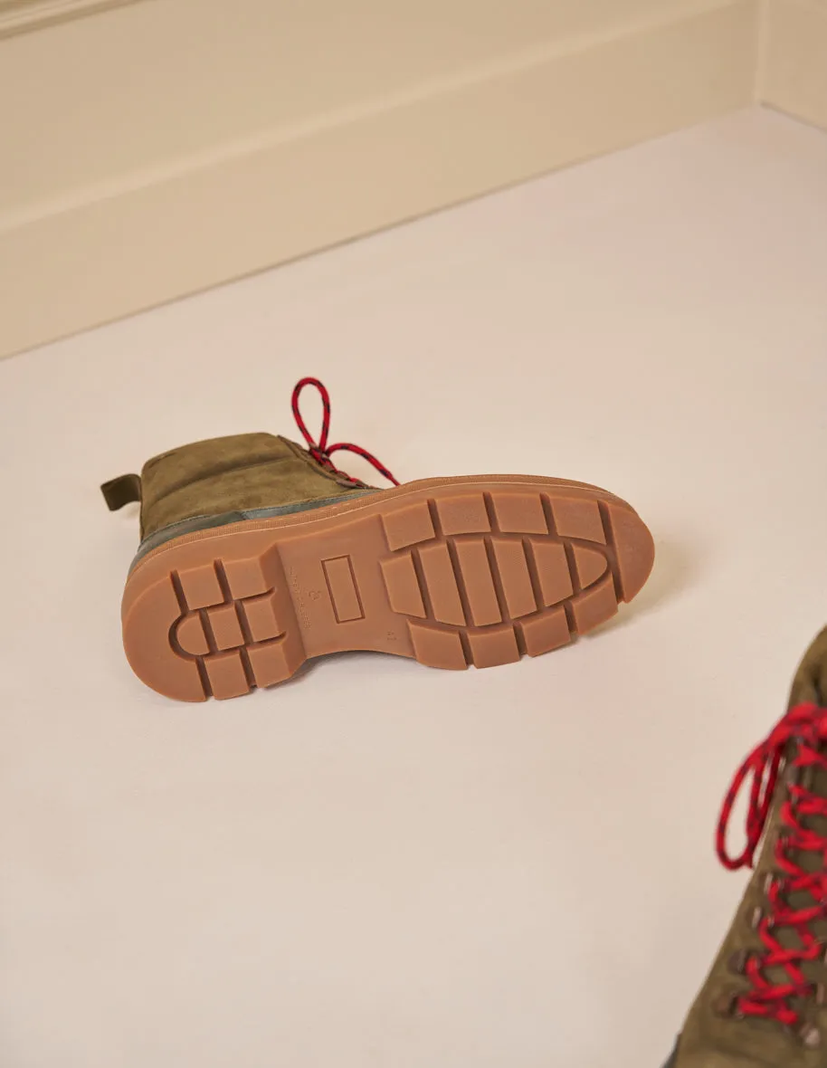 Bottines Joel - Suède kaki