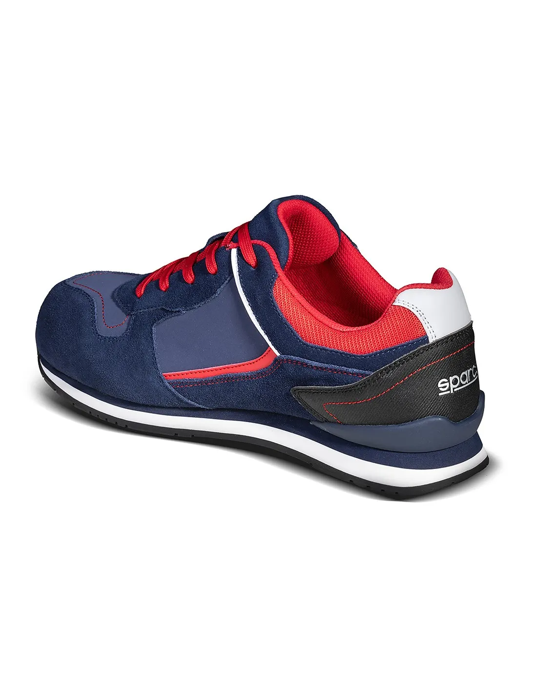 Chaussures de sécurité SPARCO GYMKHANA TACOMA ESD S3 SRC HRO (bleu marine/rouge)