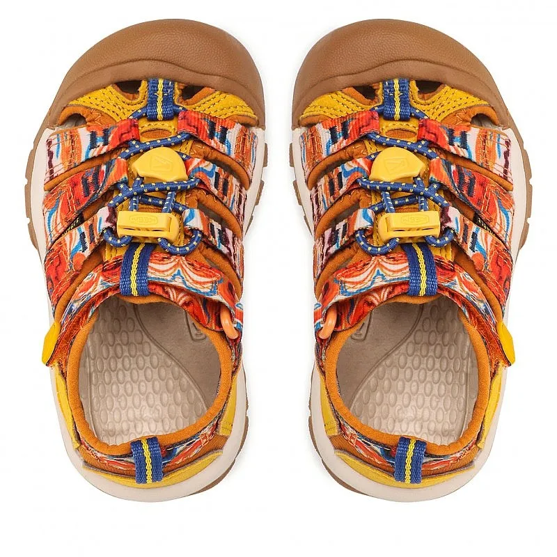 chaussures Keen Newport H2 - Orange Peel/Yellow - unisex junior