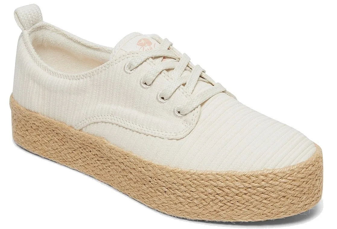 chaussures Roxy Shaka Jute - WHT/White - women´s