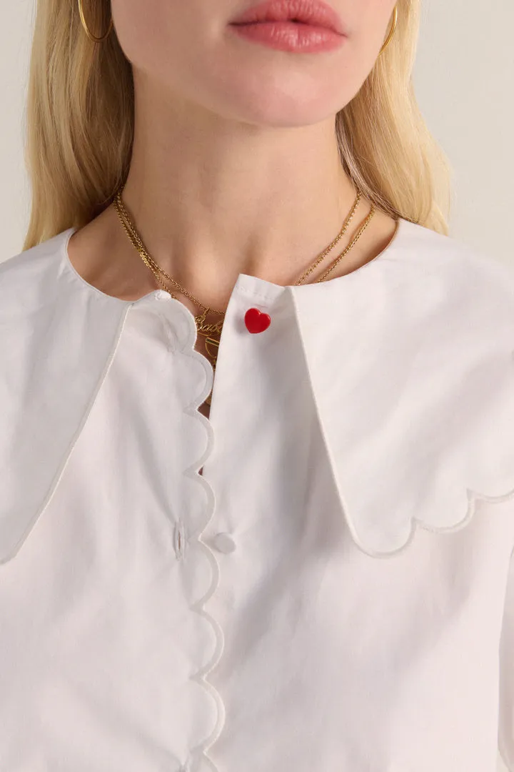 Chemise Félicie blanc naturel