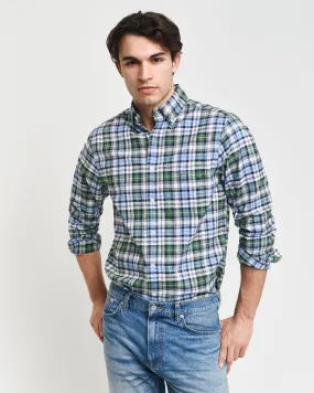 Chemise regular fit en coton Oxford Archive à carreaux