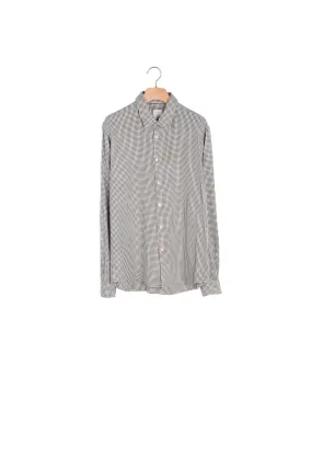 Chemise à petits carreaux