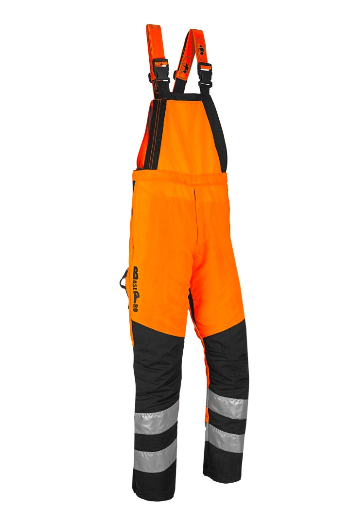 Cotte à bretelles BasePro HV - Orange / Noir SIP Protection