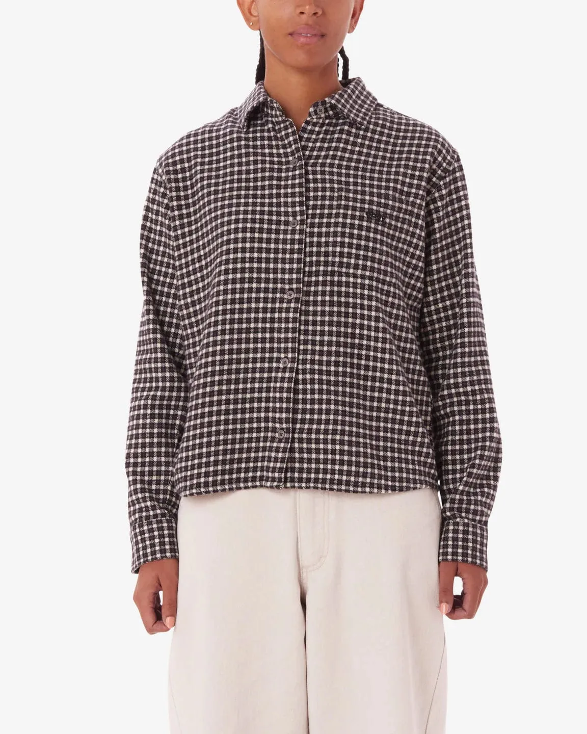 Echo Micro Plaid Shirt