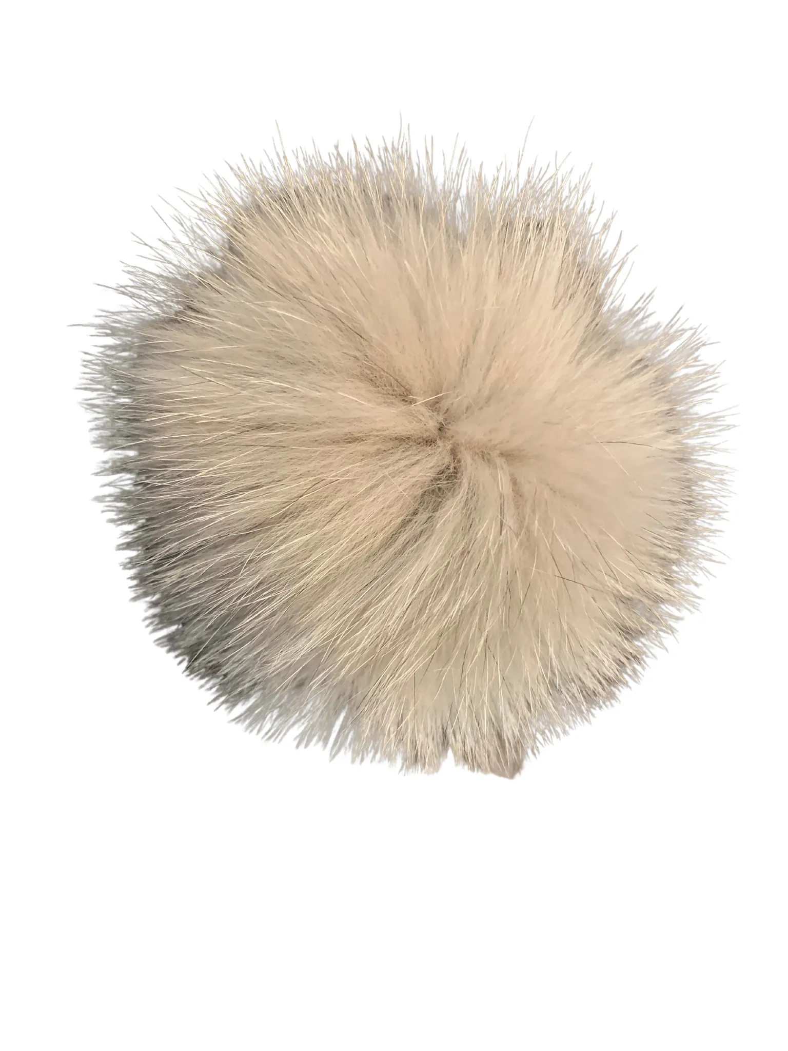 Ecogriffe - Pompon pour tuque renard, gris
