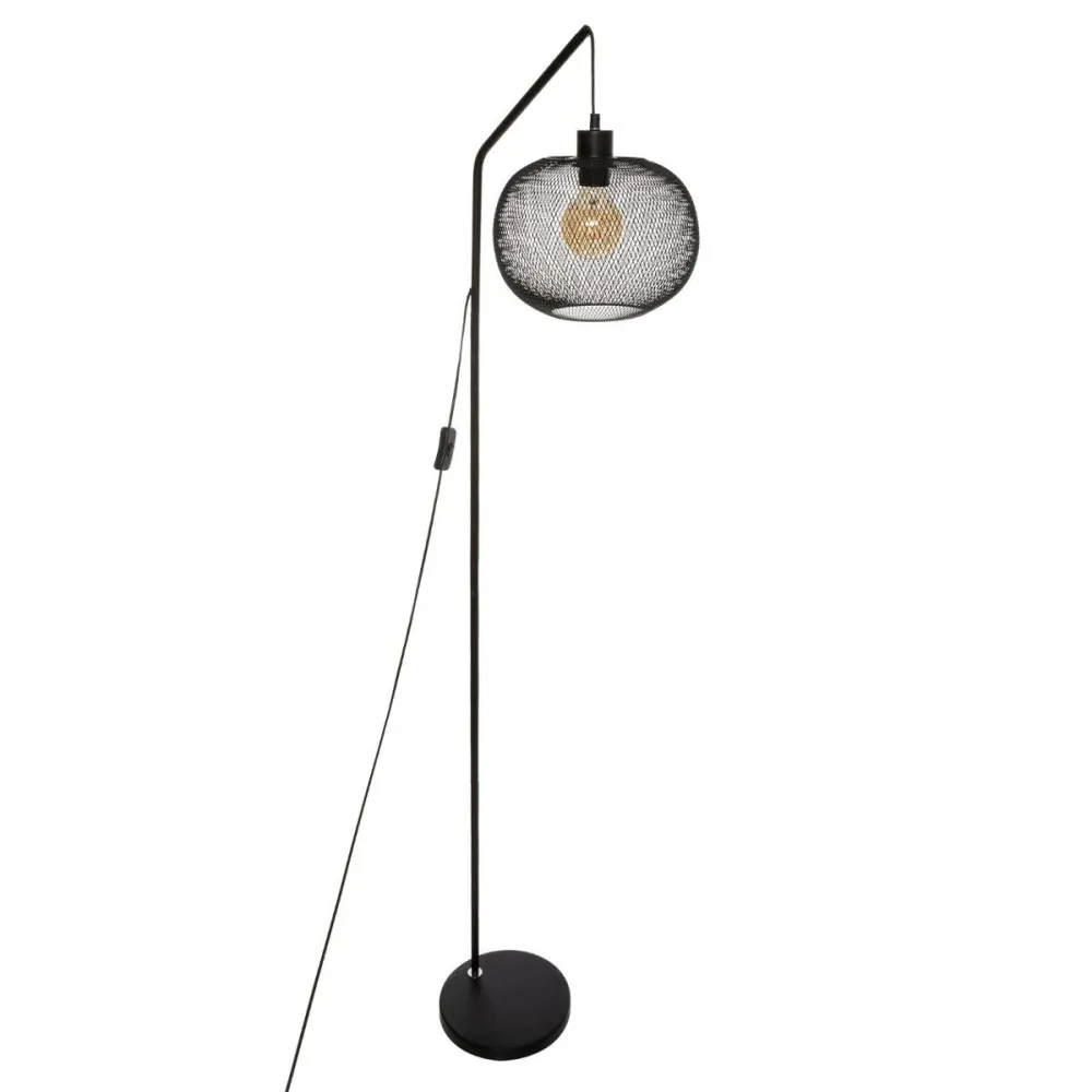 Lampadaire arc "Emie" noir Atmosphera