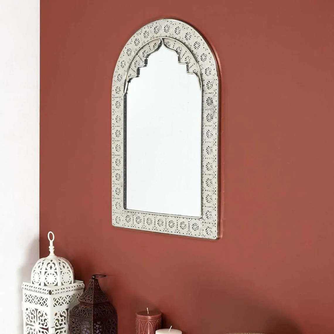 Miroir Oriental en Métal  | 3 Suisses
