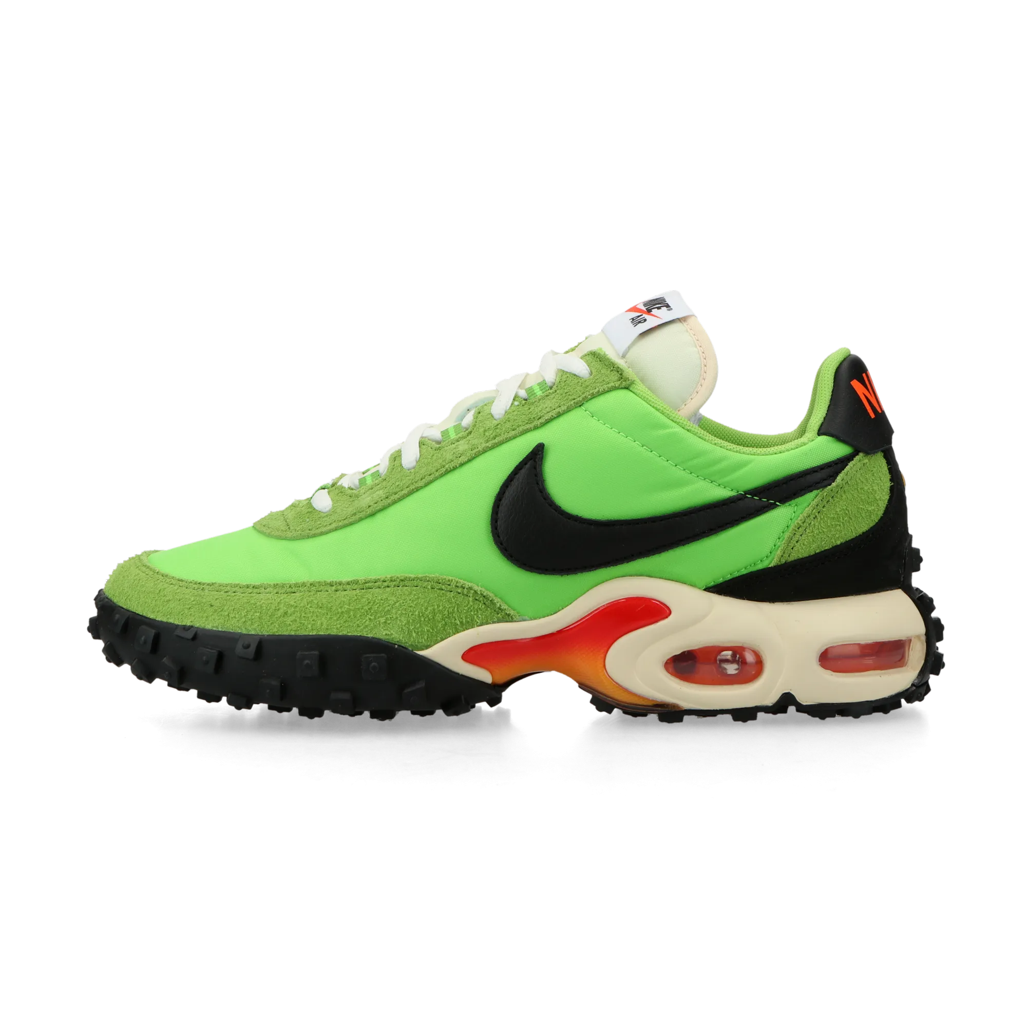 Nike - Air Max Waffle SP (action green / black / total orange)