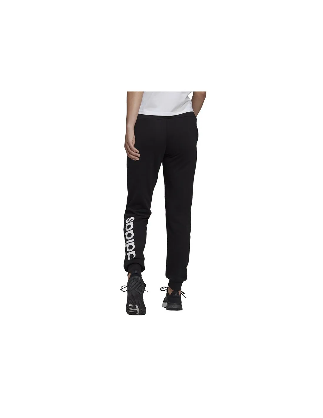 Pantalon adidas Essentials French Terry Logo W Black