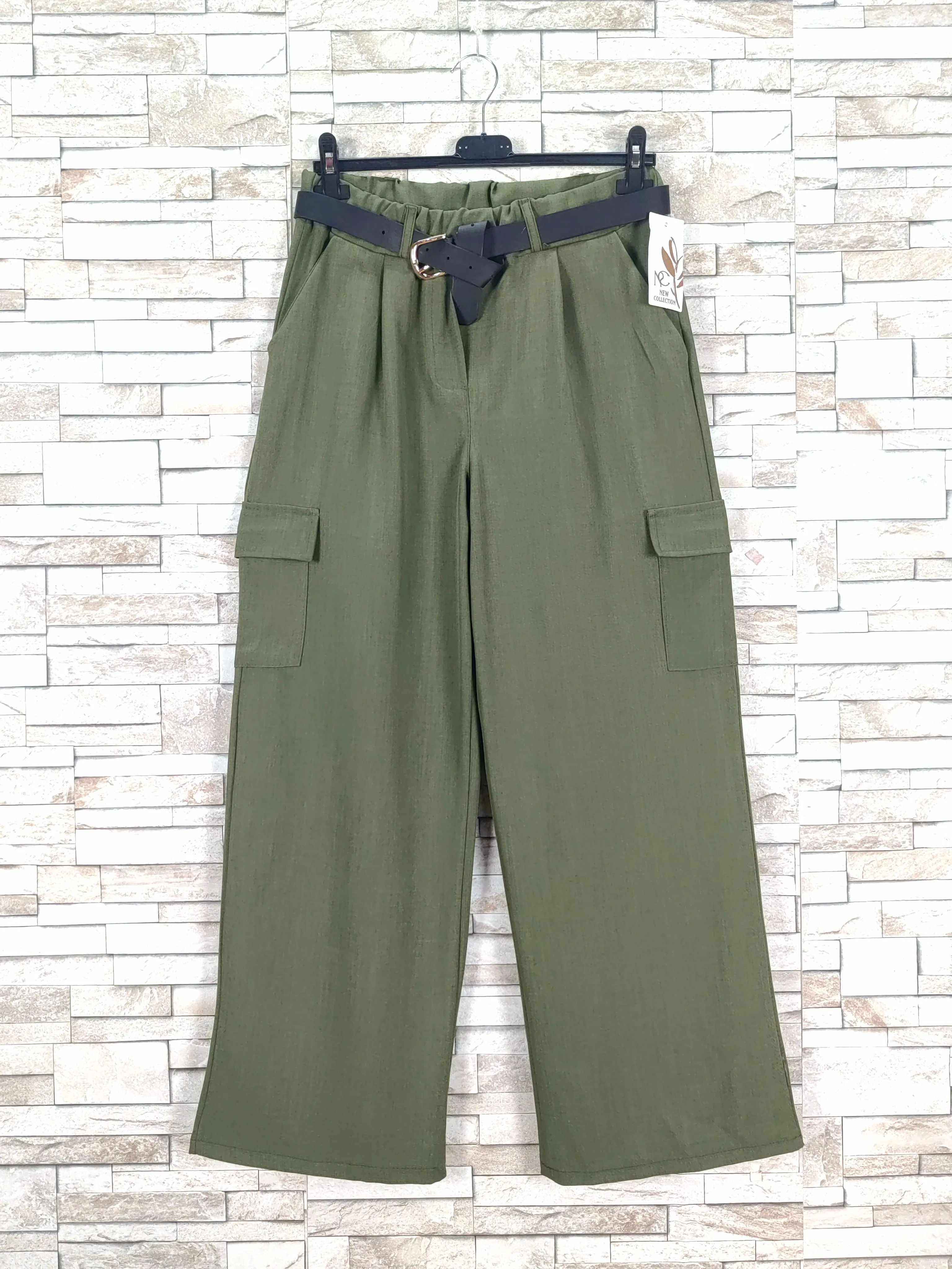 Pantalon cargo avec ceinture (X6)