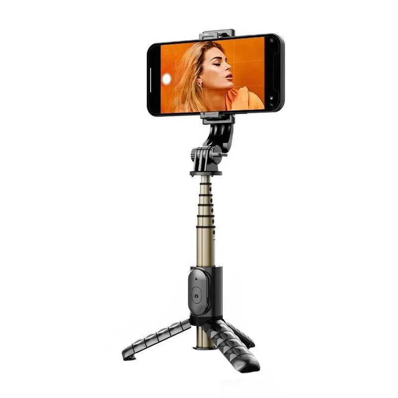 Perche À Selfie Bluetooth Multifonctionnelle Compacte