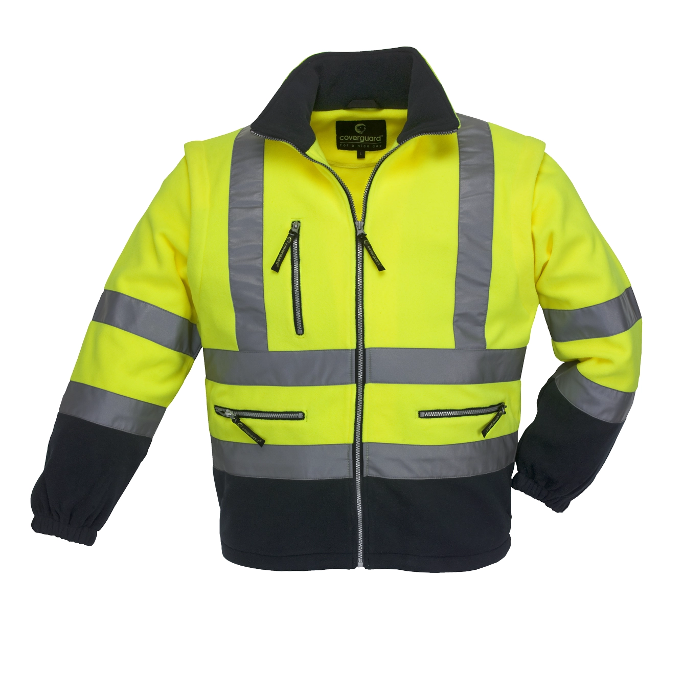 Polaire Station HV - Jaune / Marine Coverguard