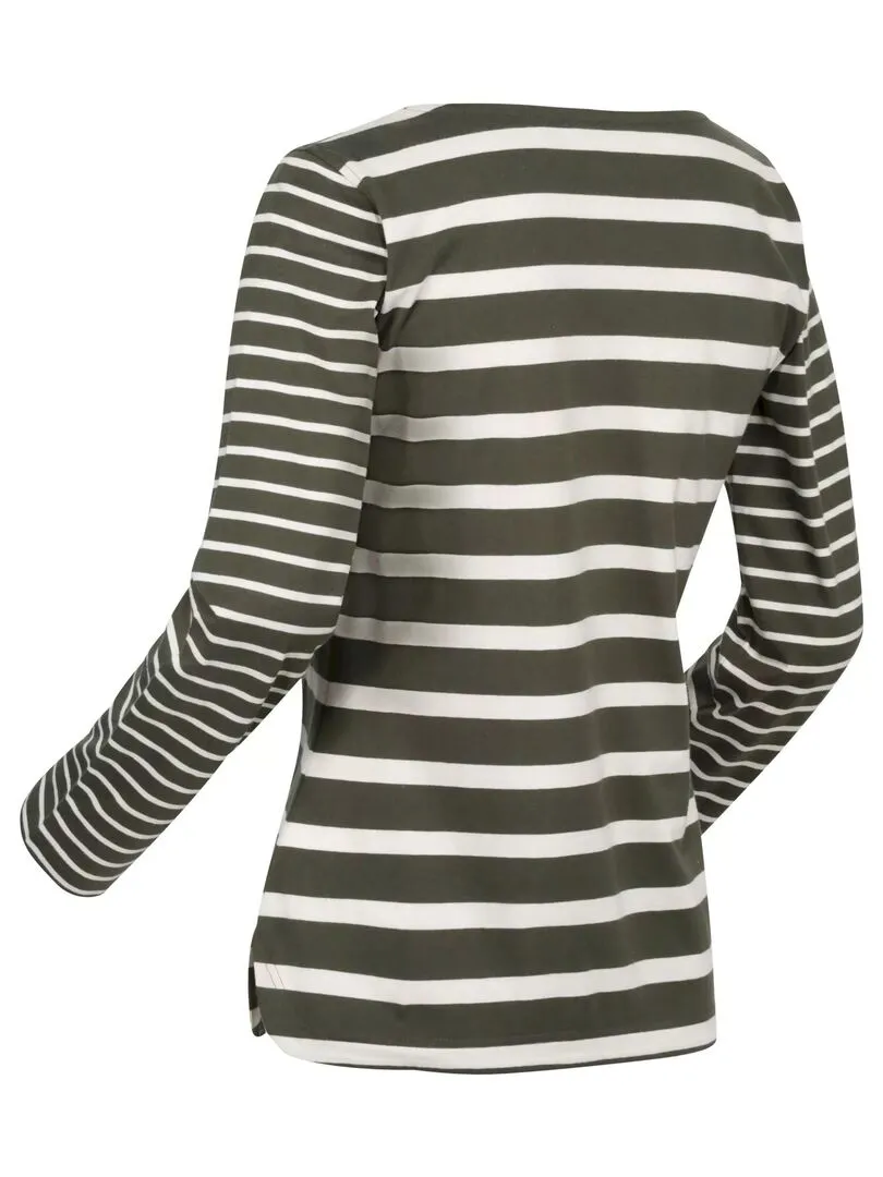 Regatta - T-shirt FARIDA - Noir Kaki