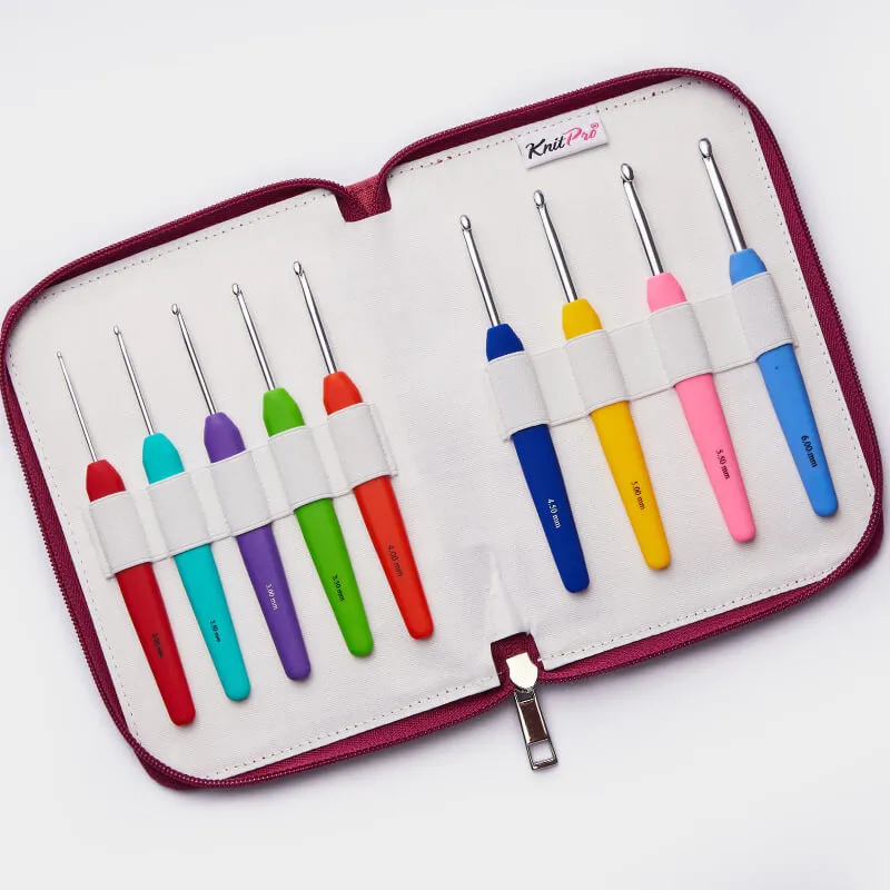 Set de crochets en acier - Knit Pro - Laines Cheval Blanc