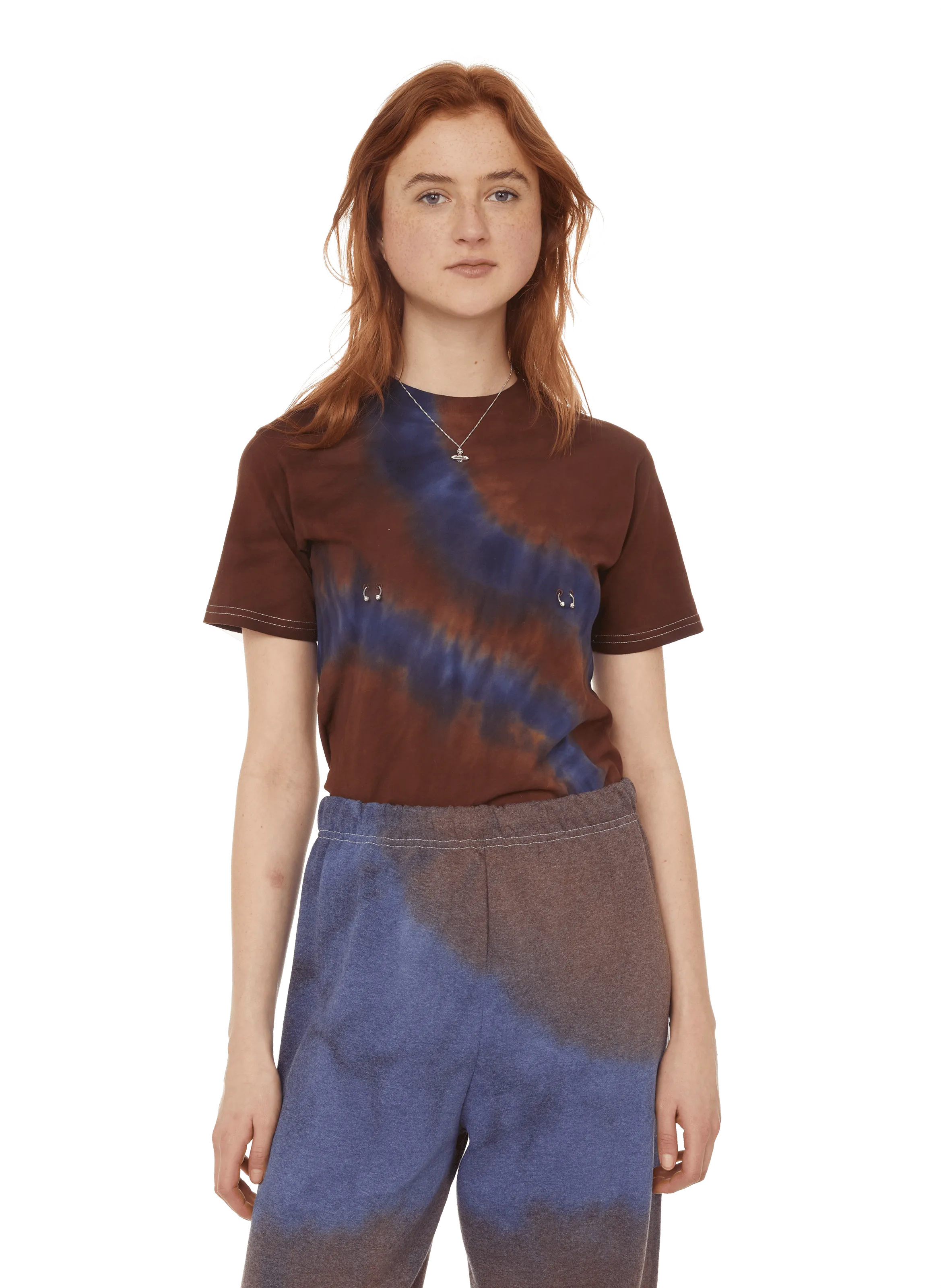 T-SHIRT AVEC PIERCING - COLLINA STRADA pour FEMME | Printemps