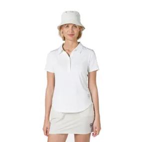T-shirt respirant femme Rossignol E-Fiber Polo Femme chalk white