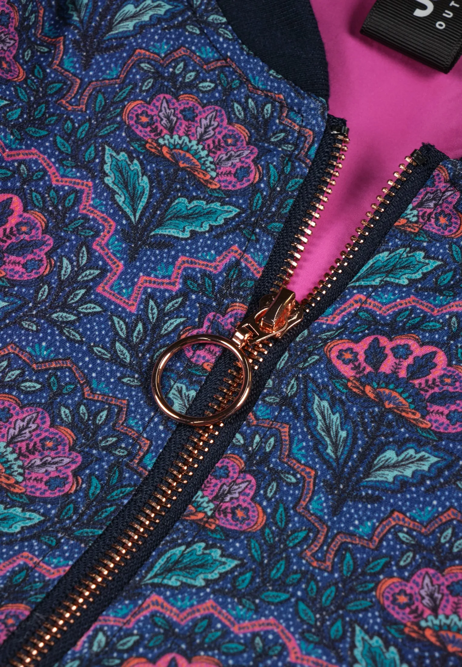 Veste légère imprimé fleurs