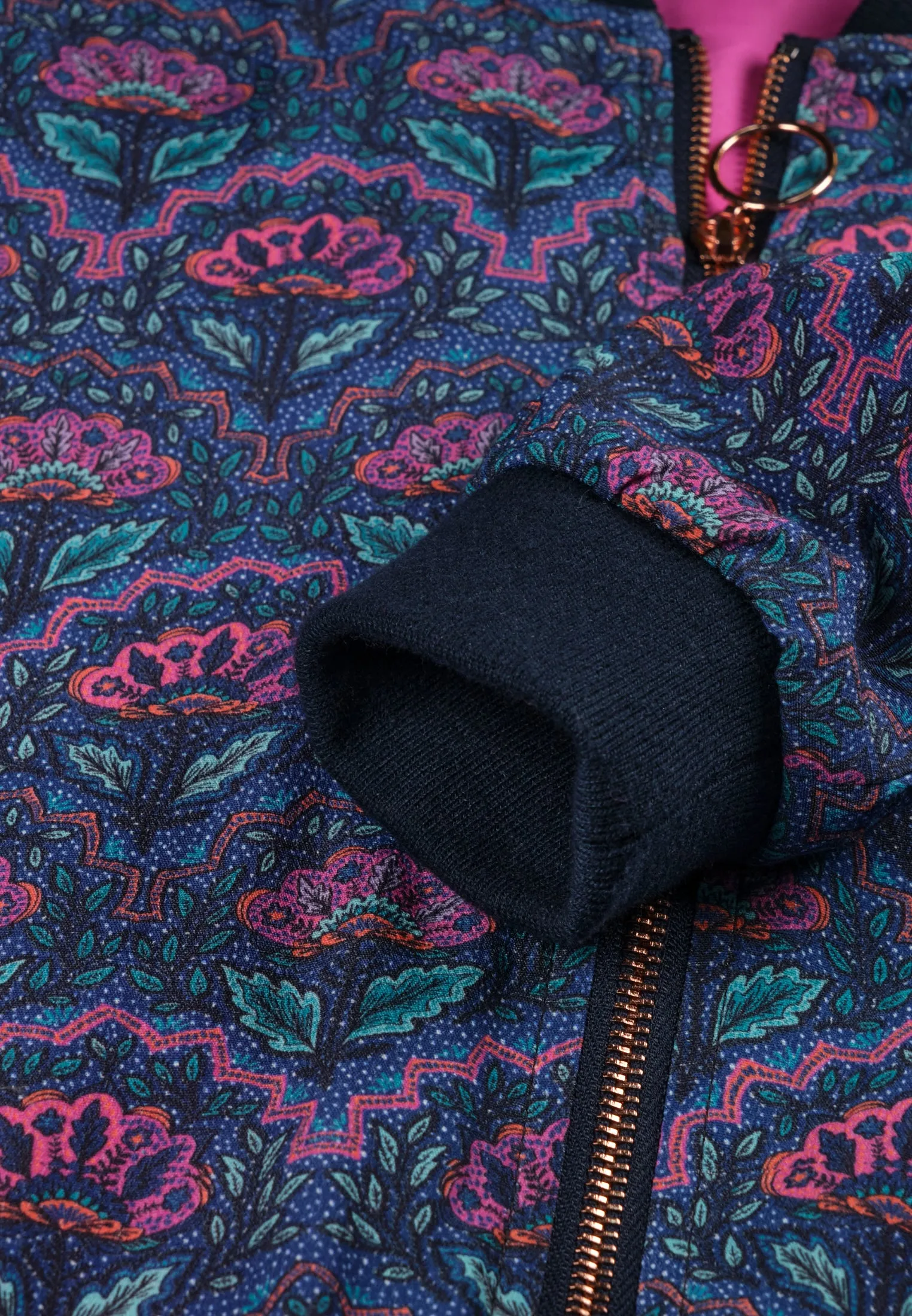 Veste légère imprimé fleurs