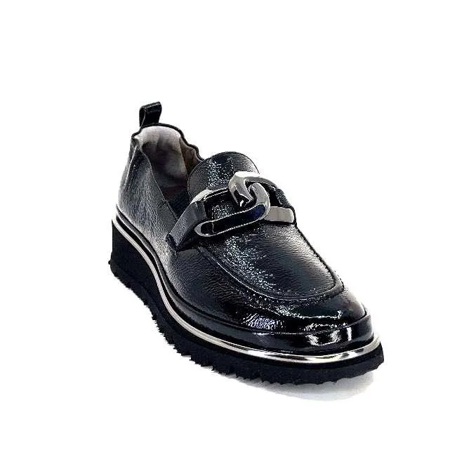 XSA 9921 Cuir Vernis Noir